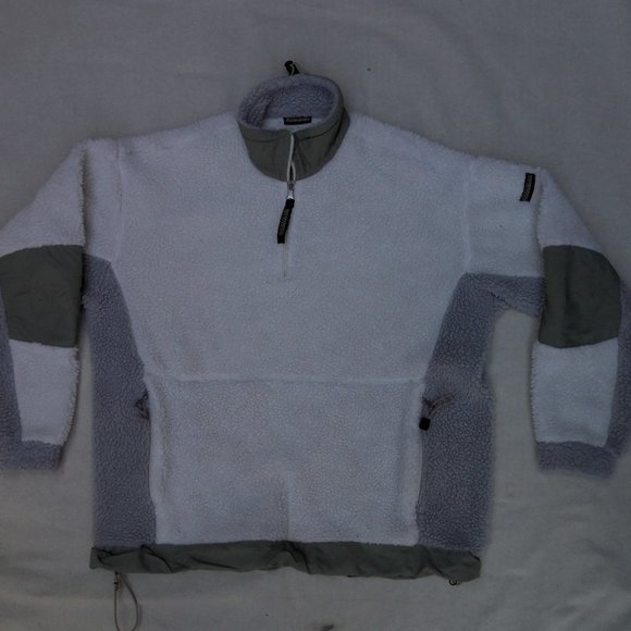 genuine Napapijri geographic deep pile fleece - Picture 1 of 8
